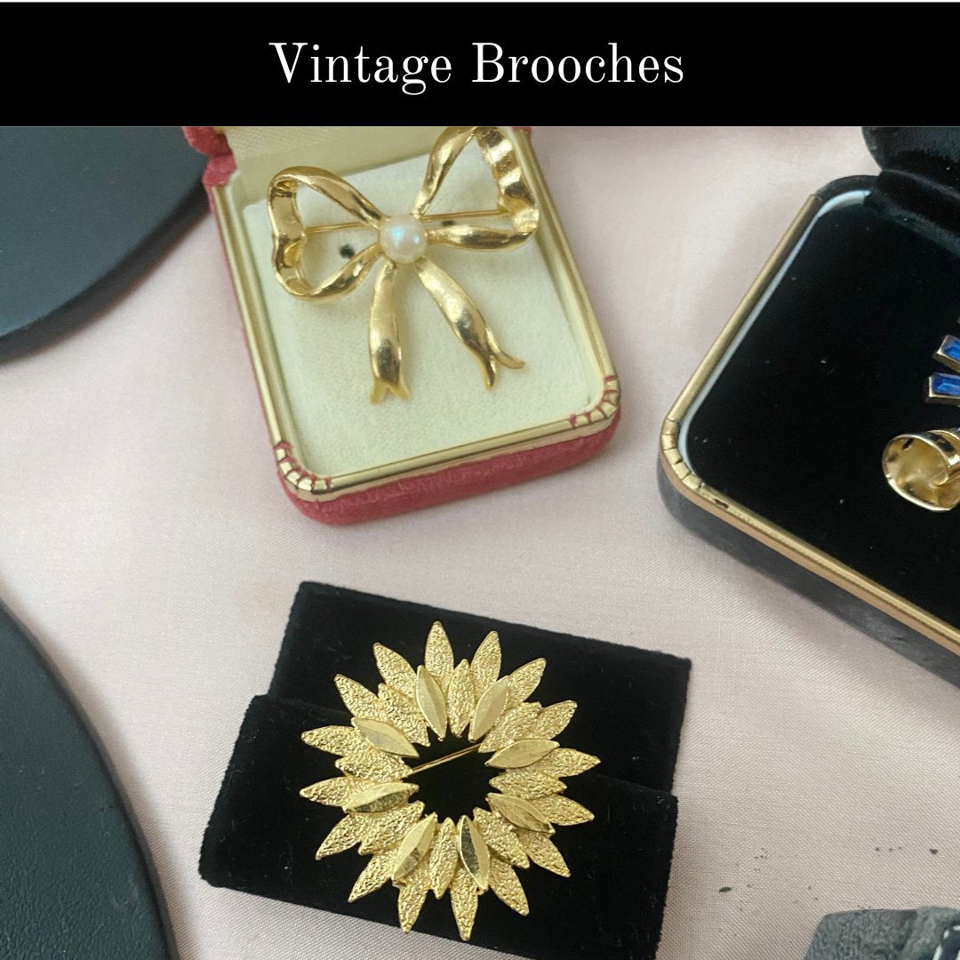Curated Vintage Brooches | Statement Pieces with Timeless Charm