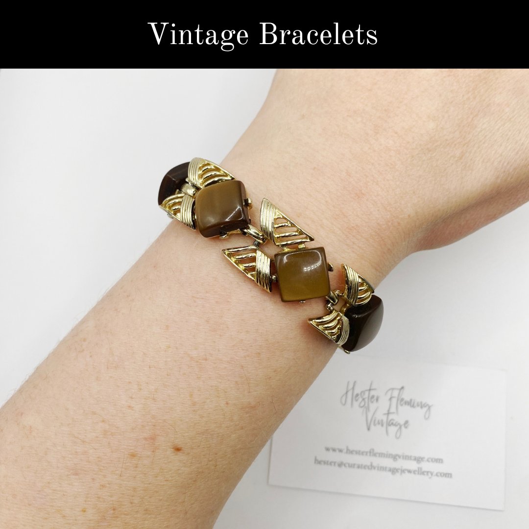 Vintage Bracelets | Classic & Statement Designs from 40s to 90s