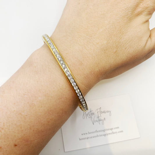 1990s Swarovski Bangle