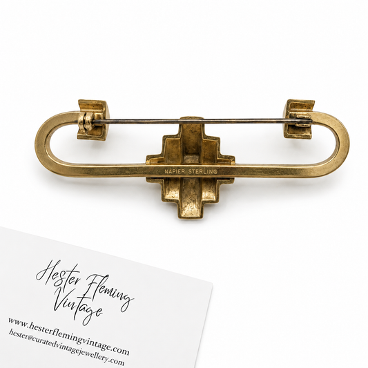 Napier Sterling · 1940s · Brooch