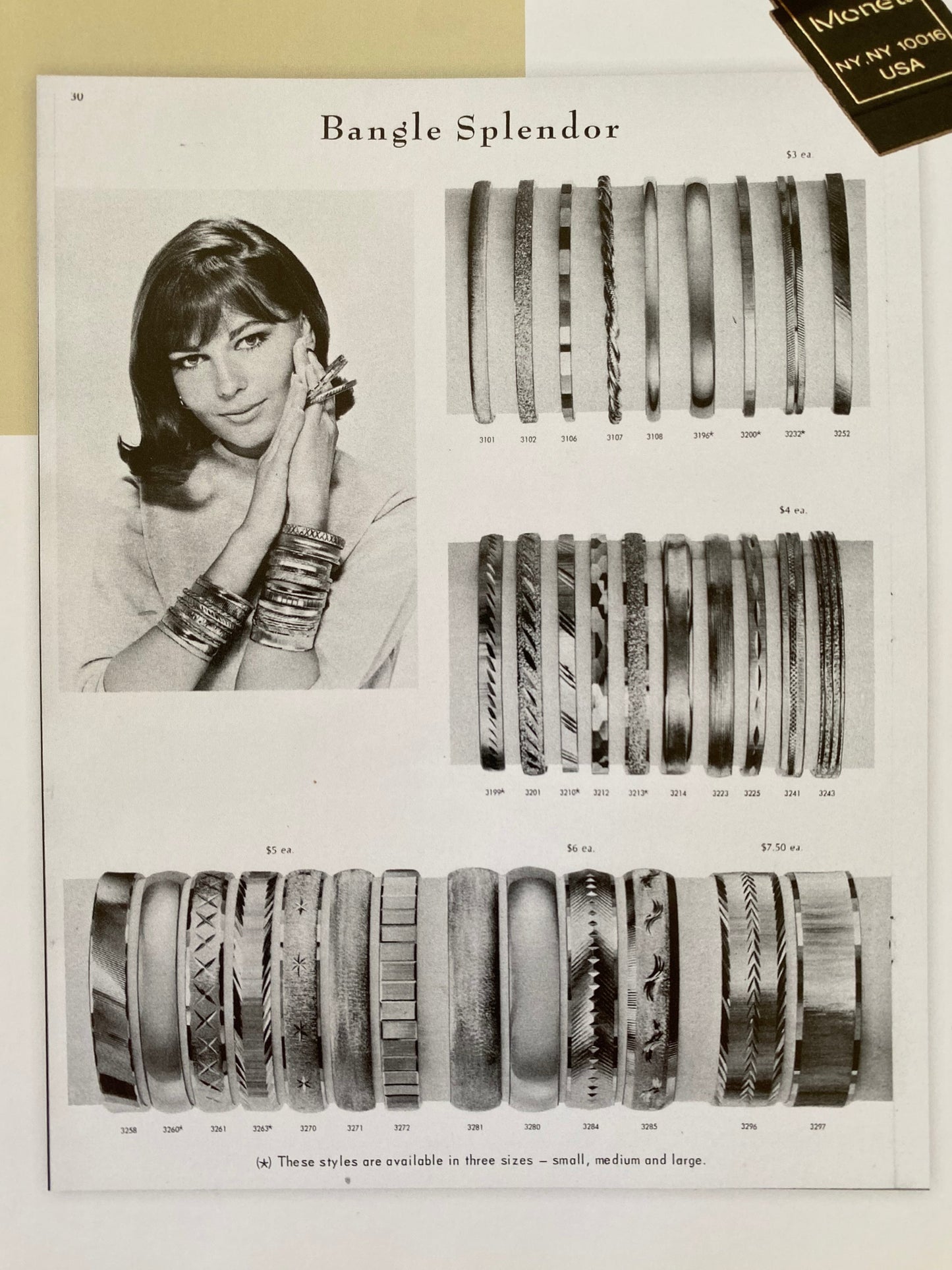 Vintage 1960s Monet ‘Splendor’ Gilt Bangle | Designer Statement Piece