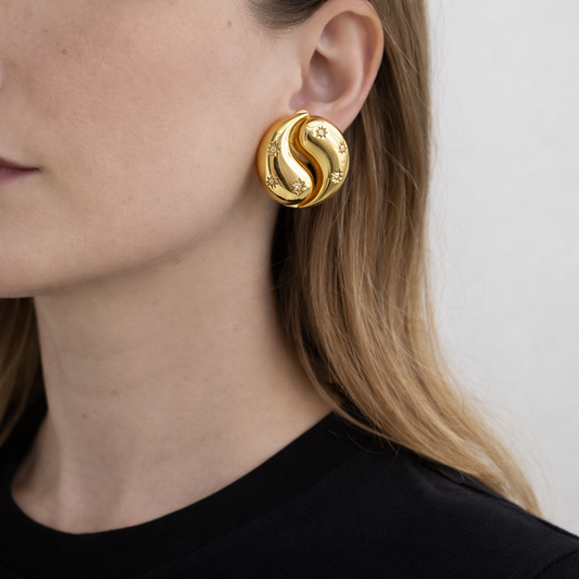 1980s · André Courrèges · French Designer Earrings