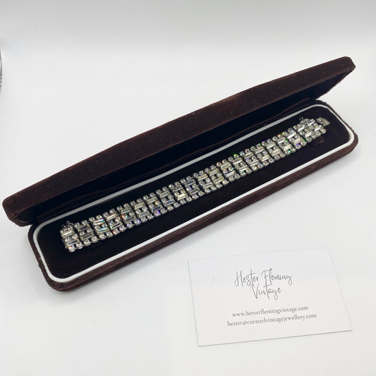 Vintage · 1970s · Crystal Bracelet