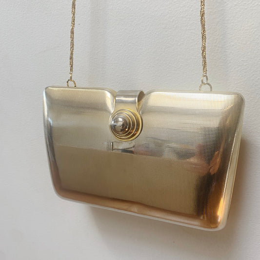 Vintage 1960s Mod Clutch | Retro Mid-Century Purse