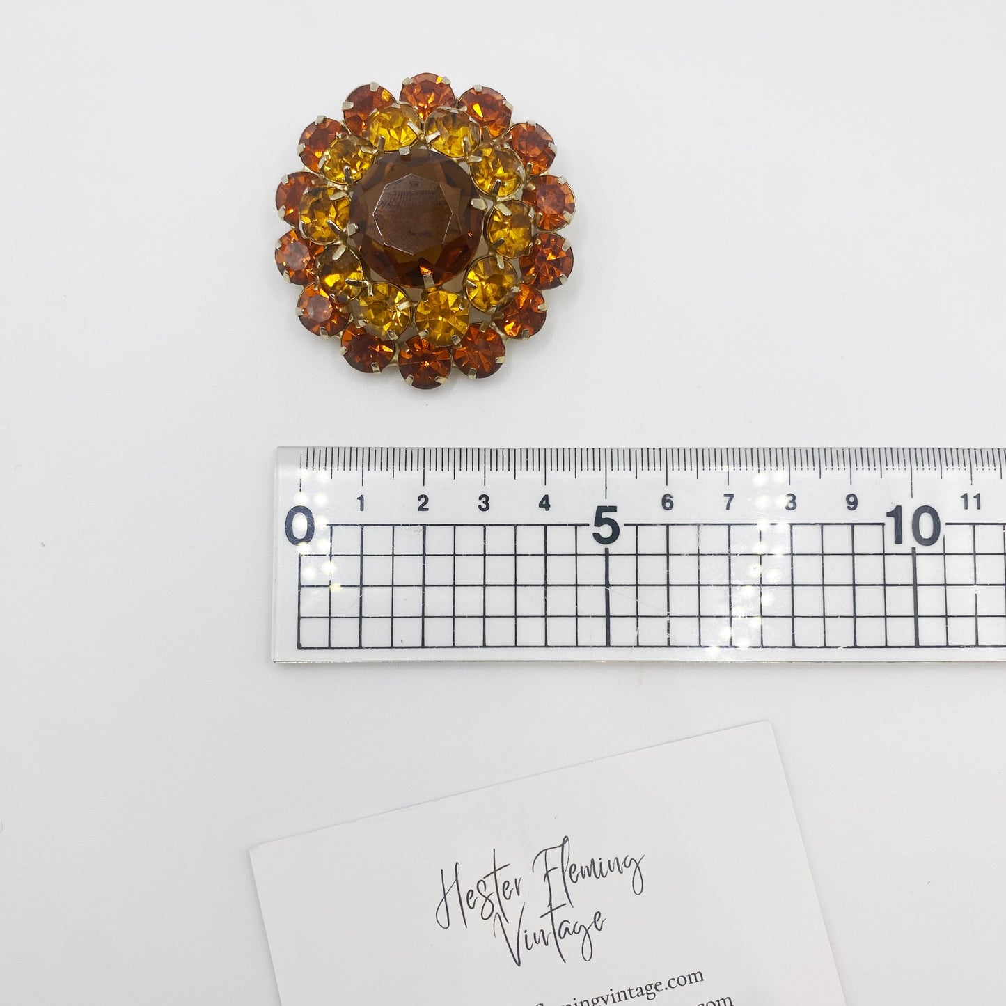 Vintage Juliana Crystal Brooch | Dazzling Mid-Century Statement Piece