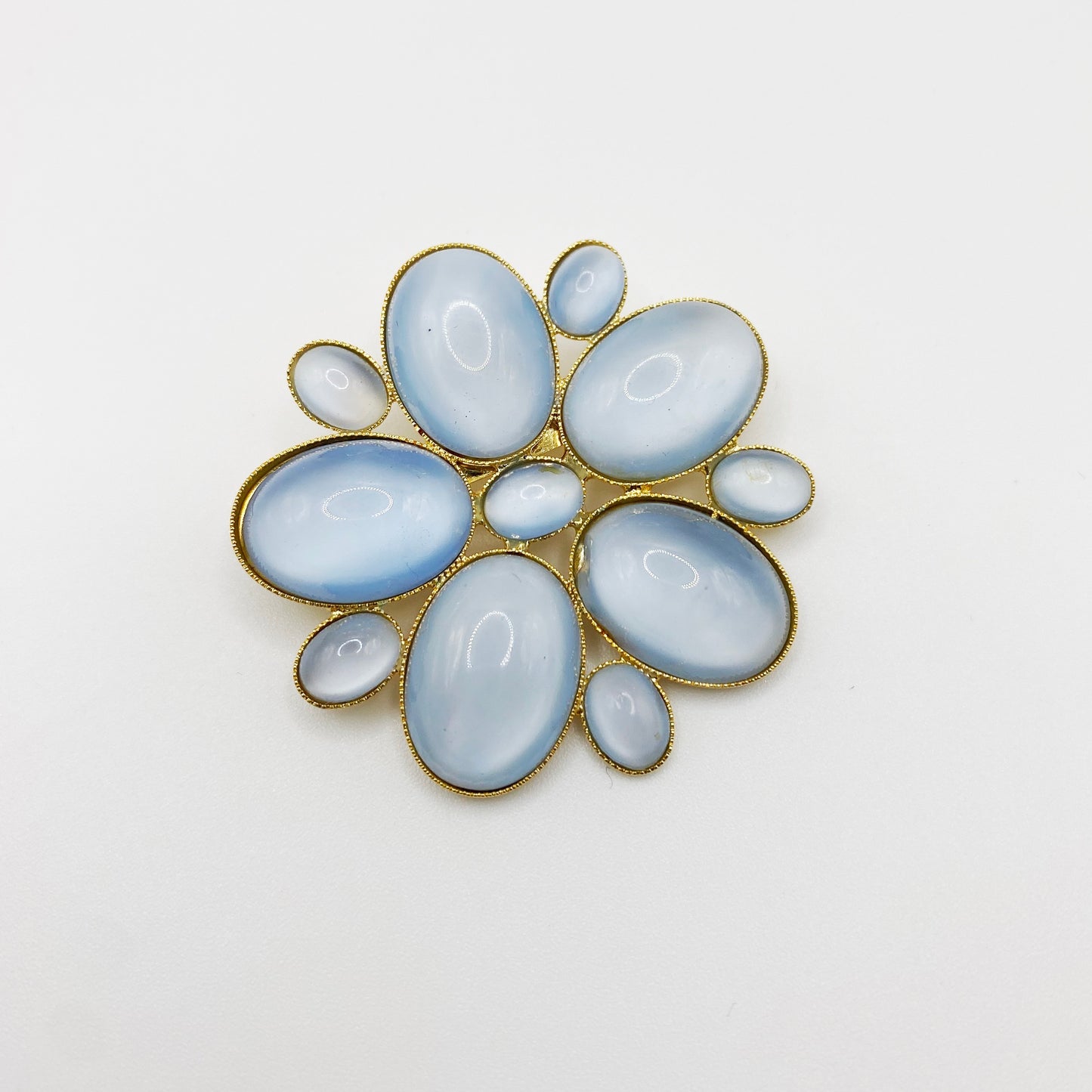 Vintage 90s Moonglow Brooch