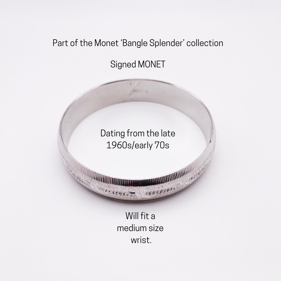 Vintage 1970s Monet Bangle
