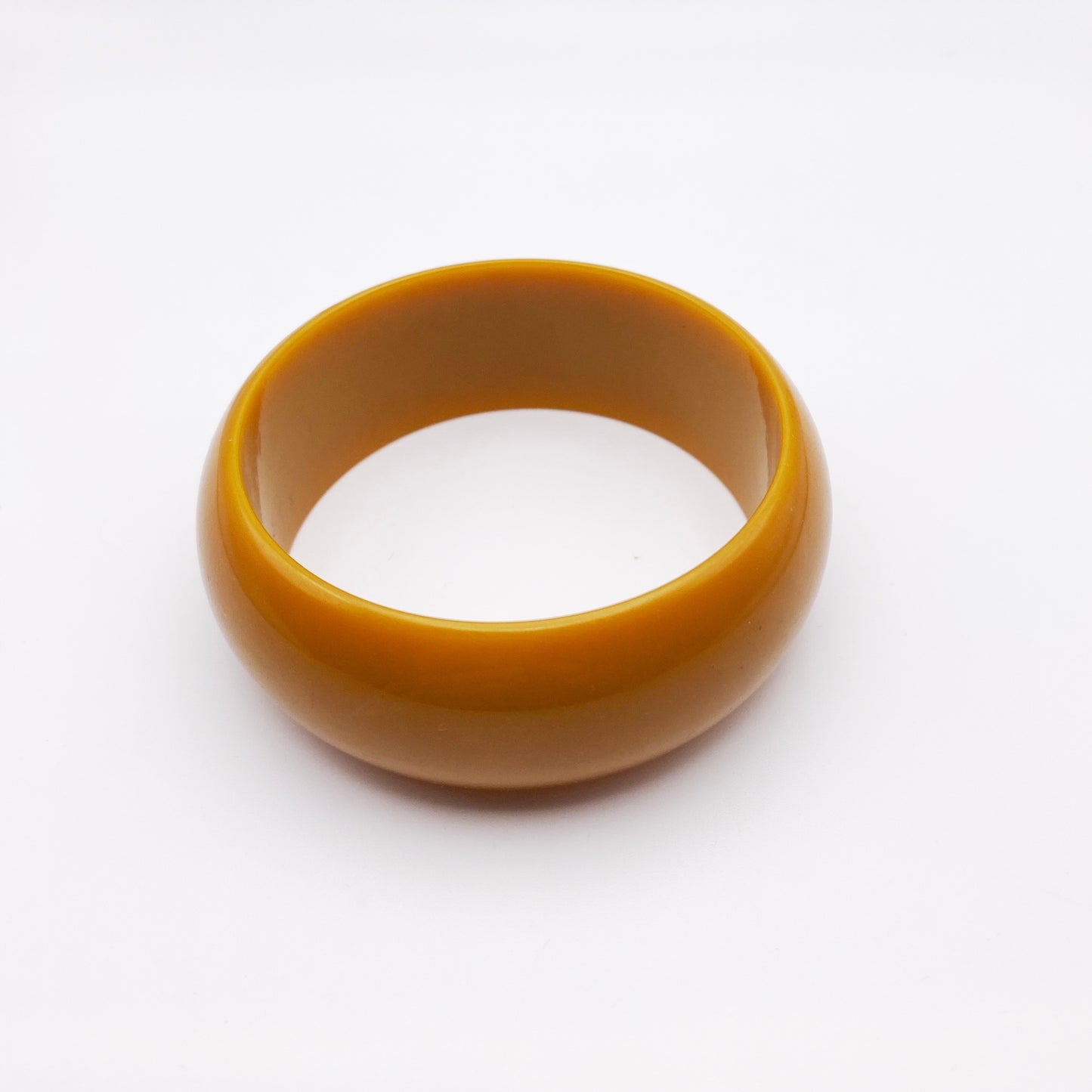 Vintage Caramel Bakelite Bangle