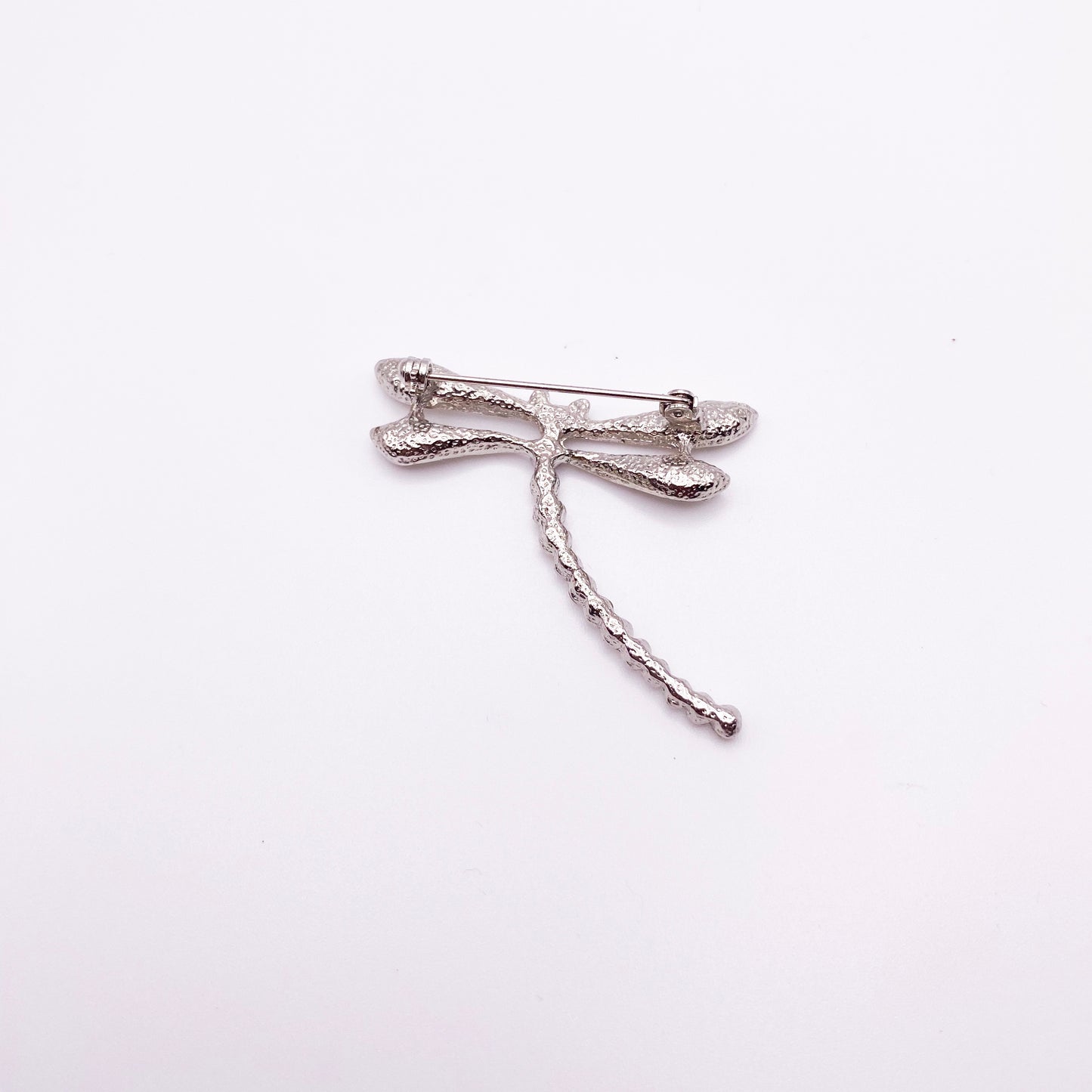 Vintage Swarovski Dragonfly Brooch | 1990s Crystal Insect Pin