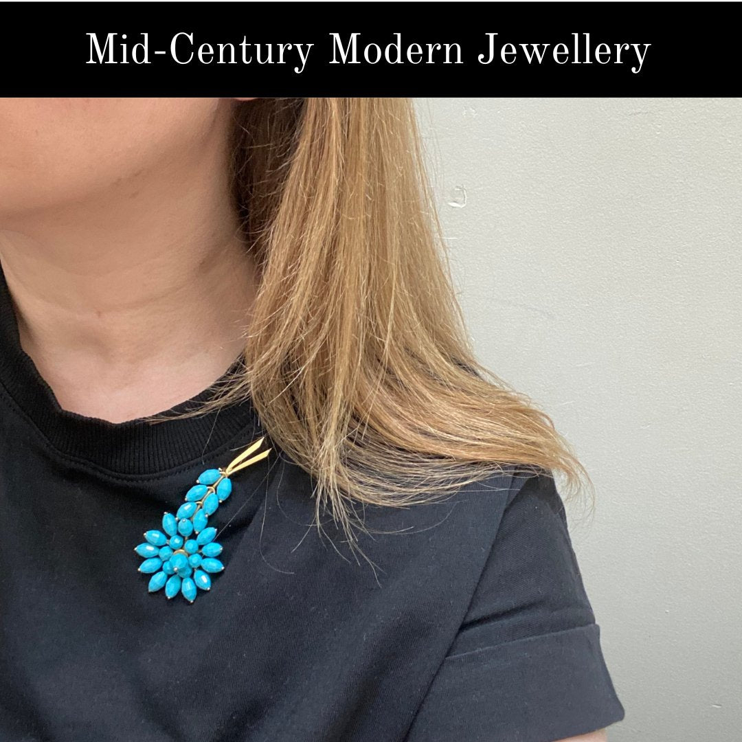 Shop Vintage Mid-Century Modern Jewellery | 1940s - 60s Retro Styles