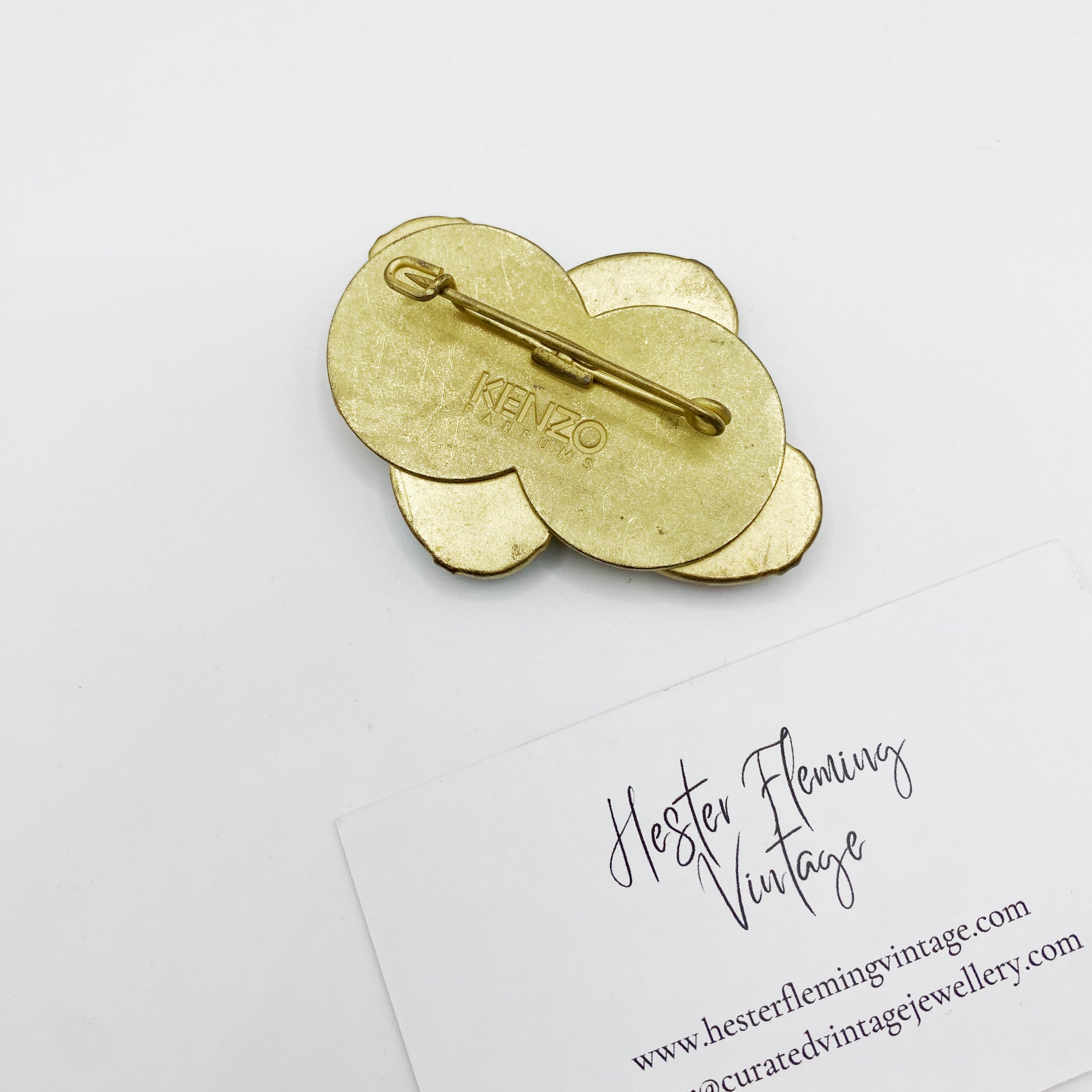 Kenzo · 1988–1993 · Textile Brooch – Hester Fleming Vintage