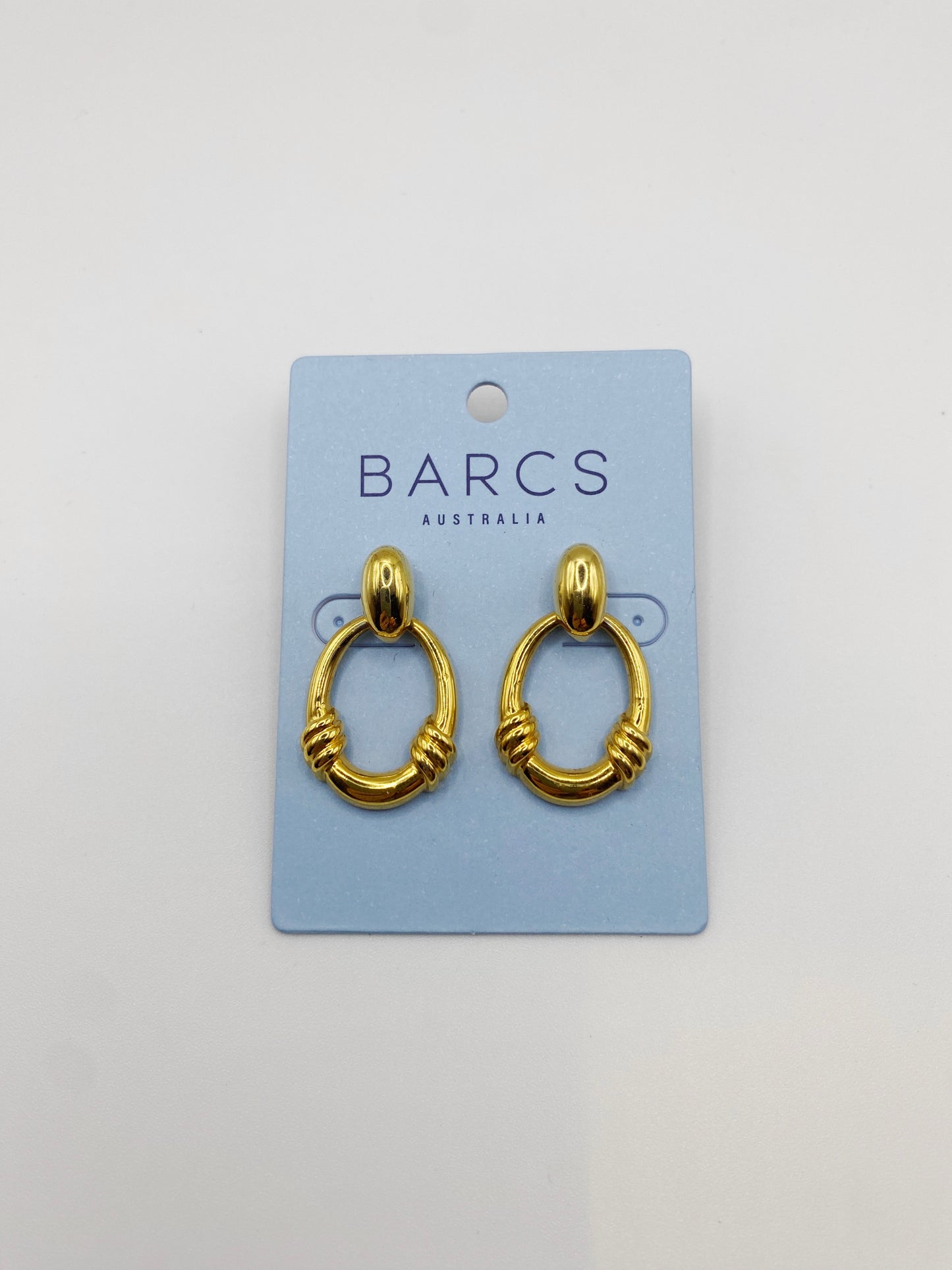 1990s Barcs Hoop Earrings