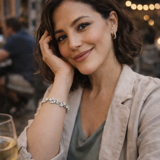 Kramer of NY · 1950s · Crystal Bracelet