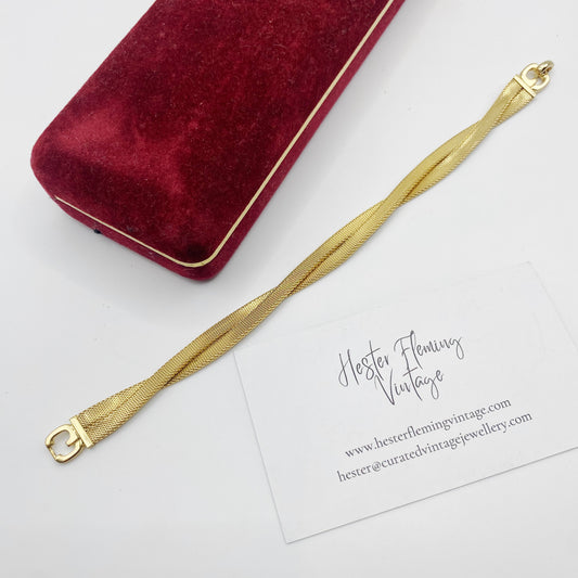 Grosse for Christian Dior Bracelet, flat lay against jewellery box. 