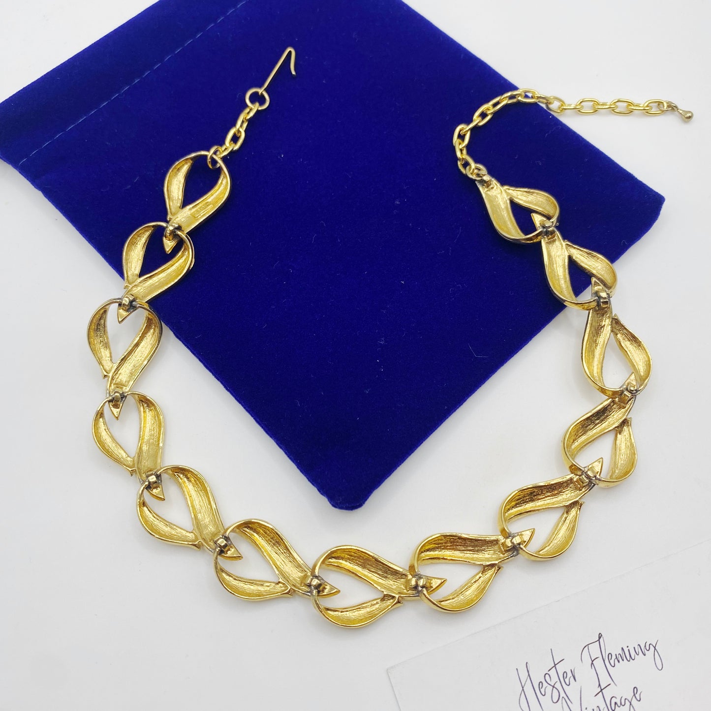 Trifari · 1970s ·  Heart Necklace