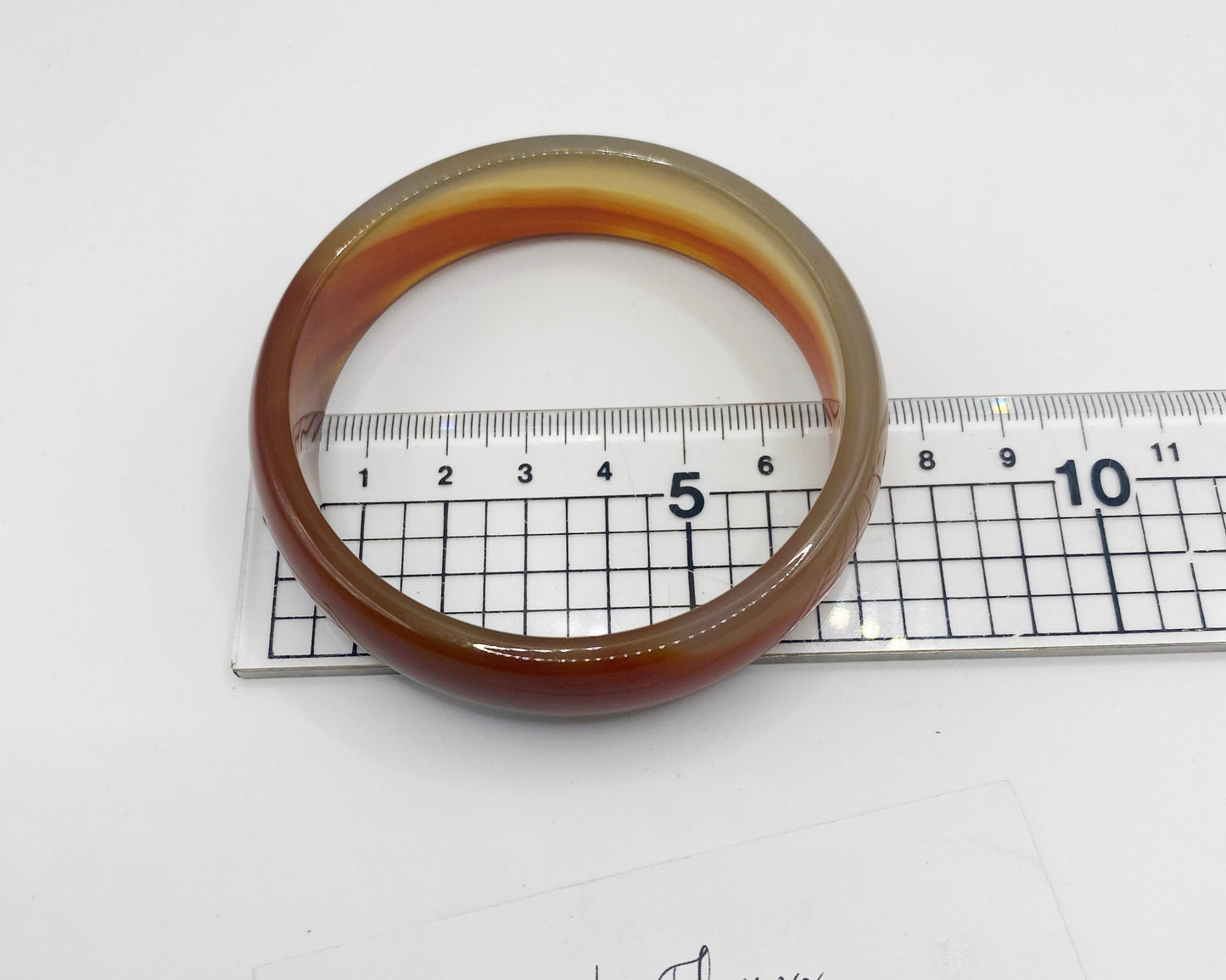 Vintage · 1970s · Agate Bangle