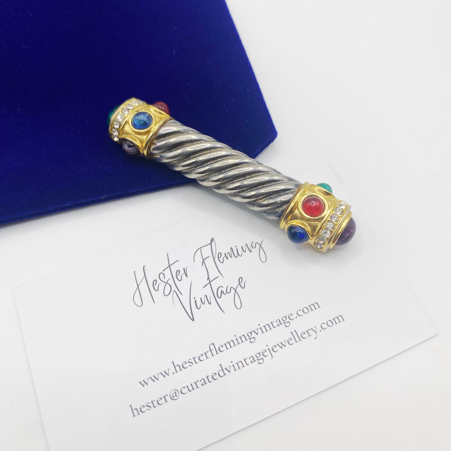 Vintage · 1970s · Edwardian Revival Bar Brooch