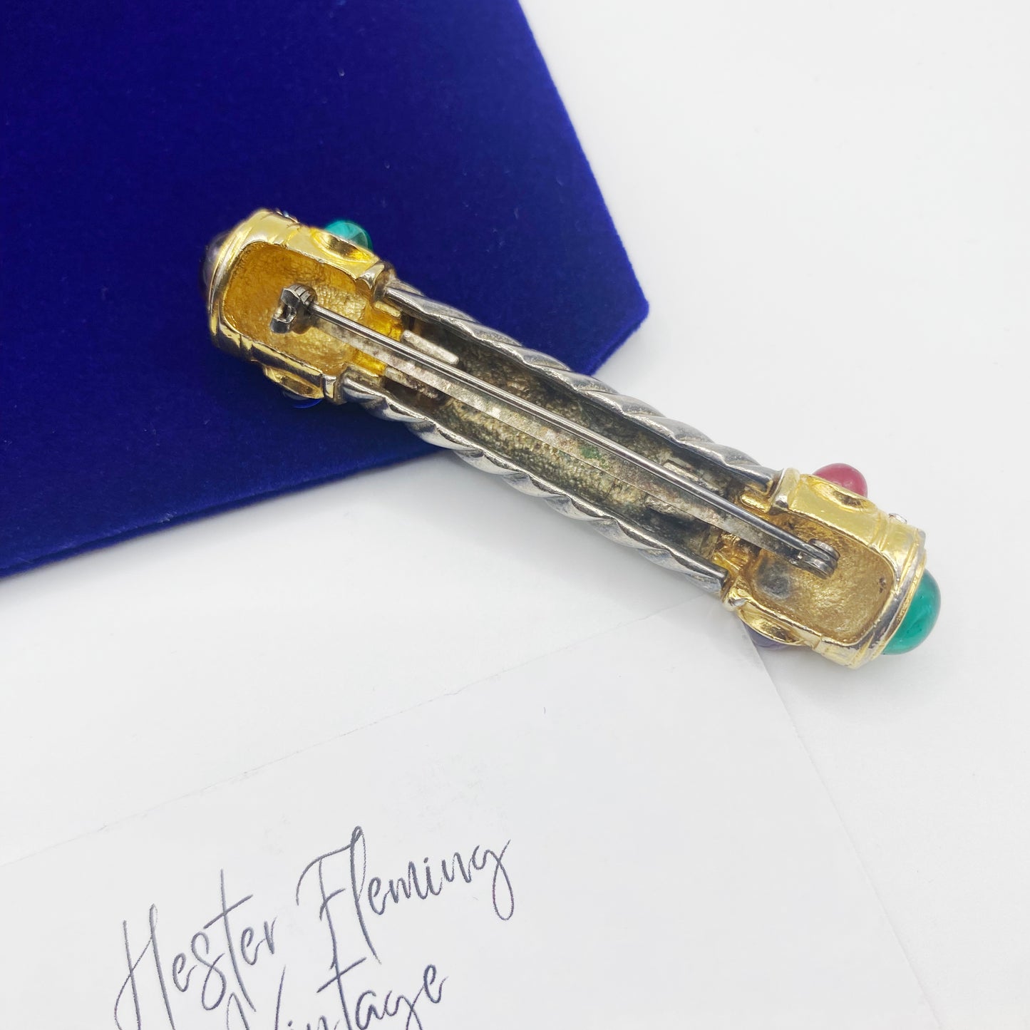 Vintage · 1970s · Edwardian Revival Bar Brooch