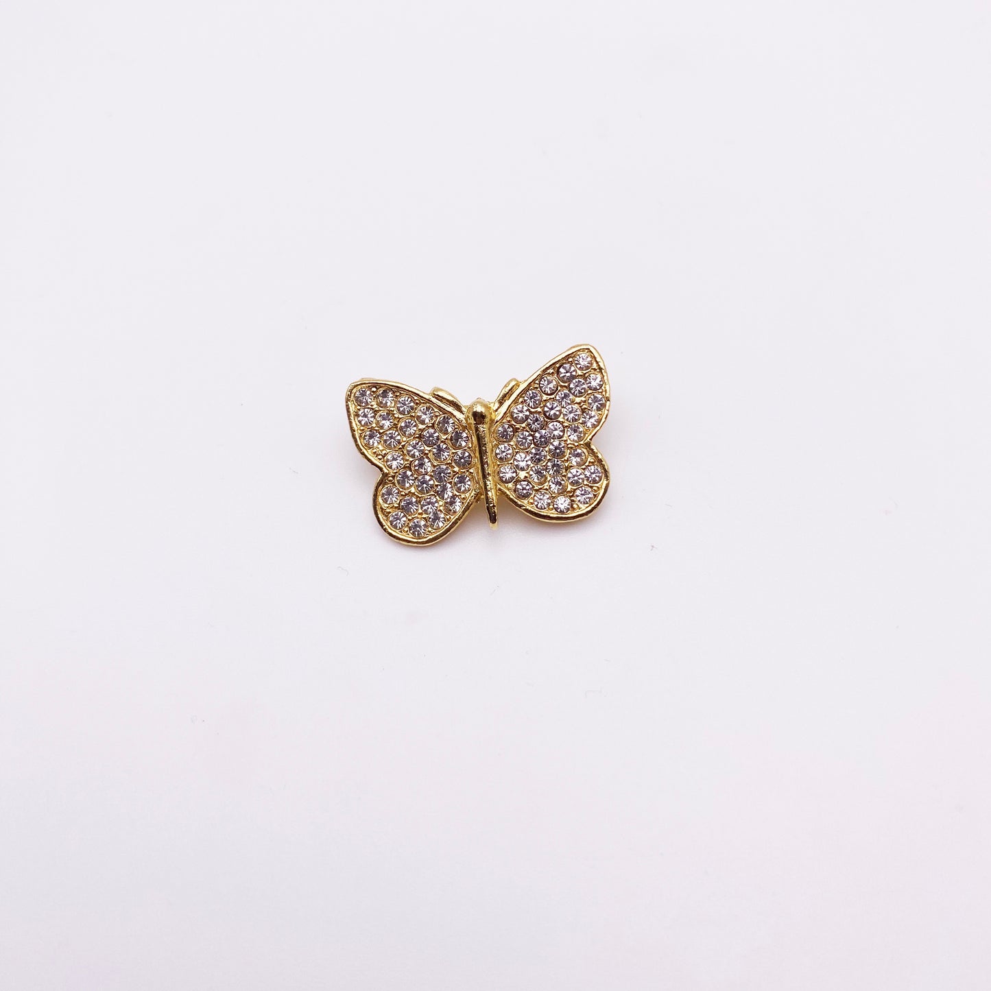 Vintage Swarovski Crystal Butterfly Brooch