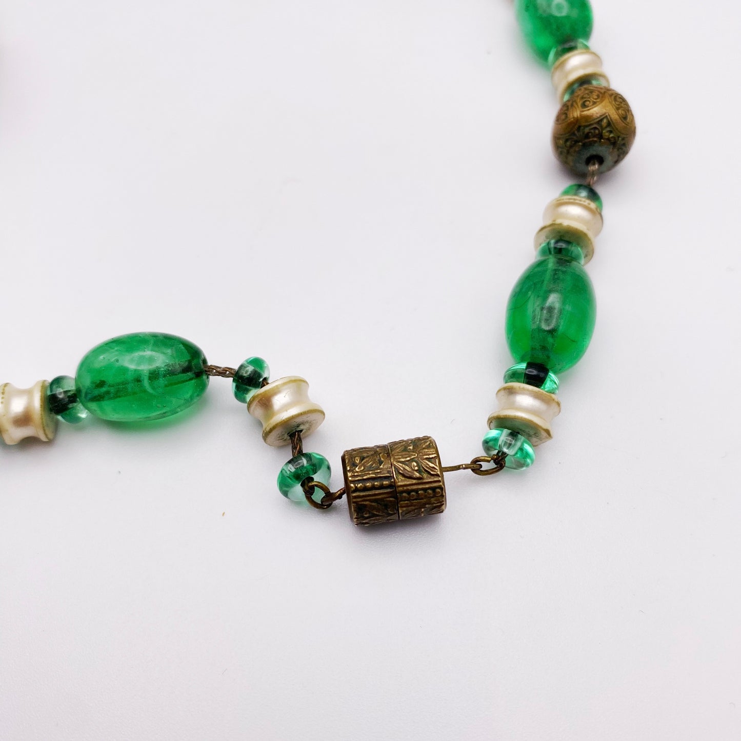 Made in France Art Deco Bead Necklace