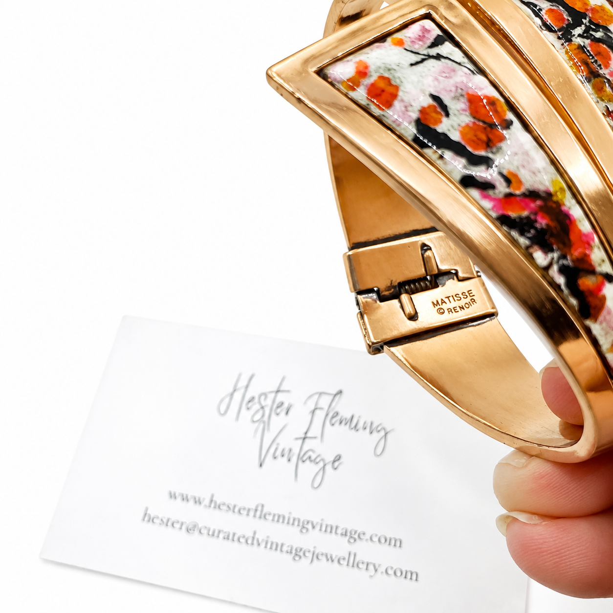 Renoir Matisse · 1950s · Modernist Bangle