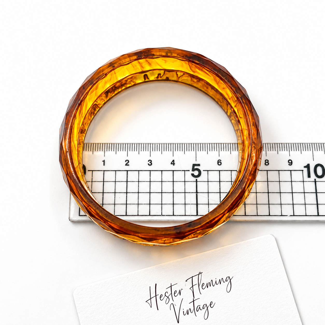 1930s 1940 Apple Juice Bakelite Bangle Set 