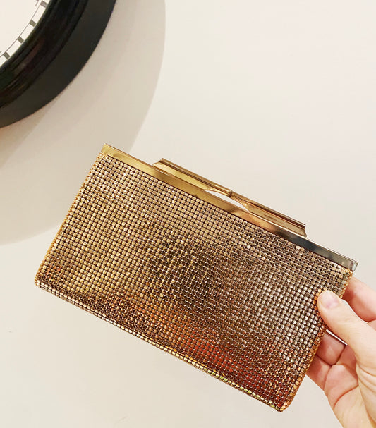 Vintage 1977 Glomesh Clutch.