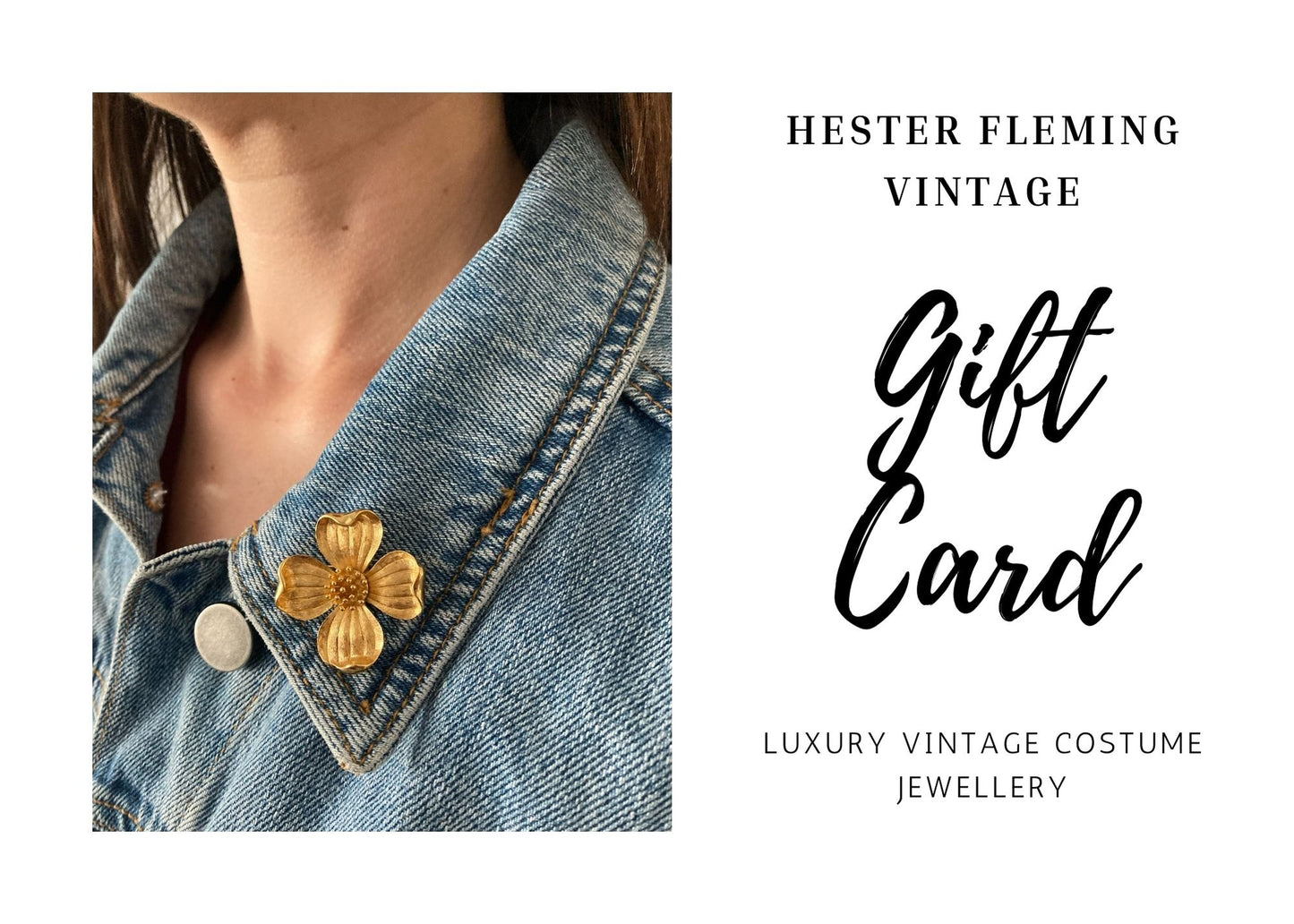 Hester Fleming Vintage Gift Card